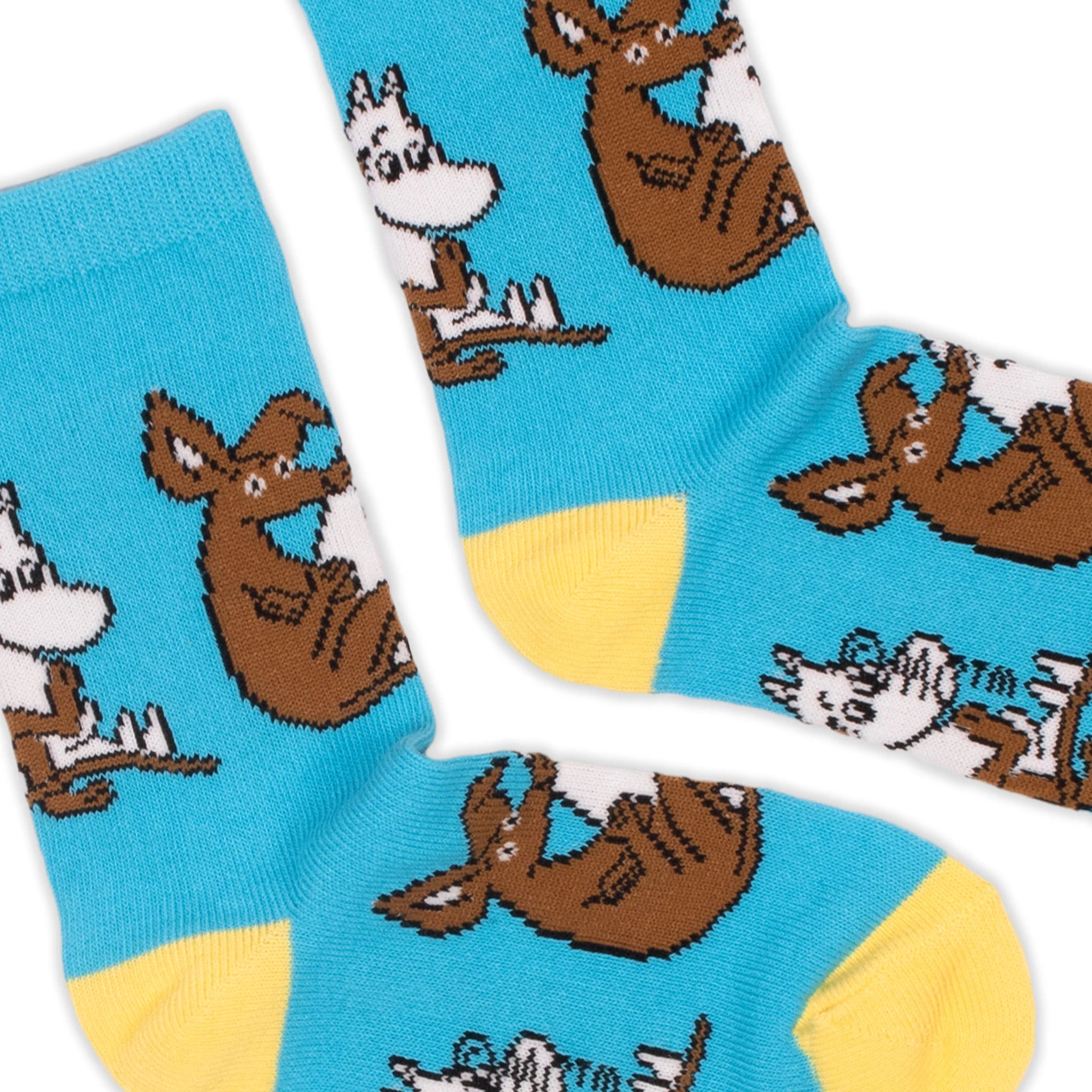 Moomintroll and Sniff Kids Socks 28-31