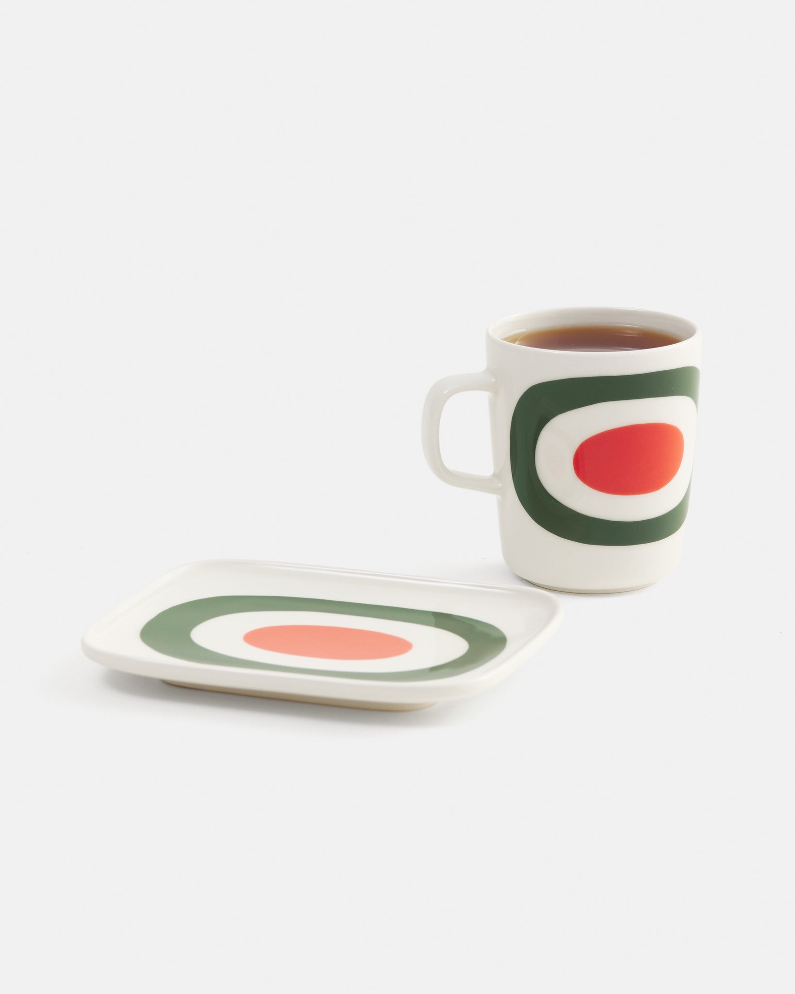 MELOONI MUG 2.5 DL white, green, orange