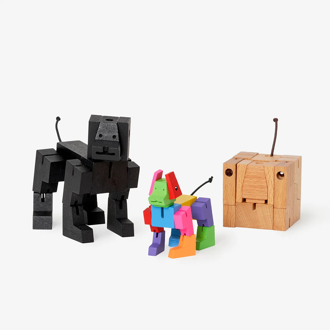 Micro Cubebot Milo Dog Red
