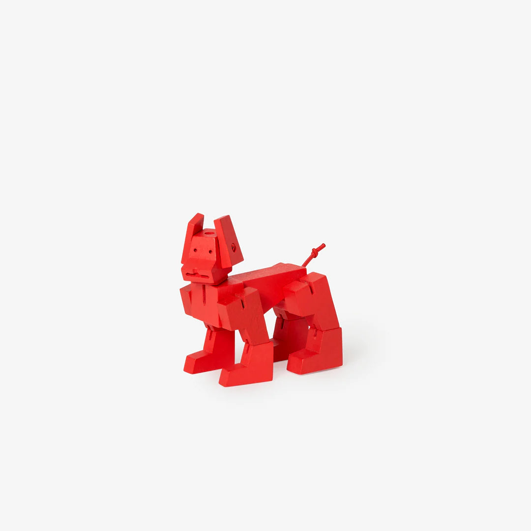 Micro Cubebot Milo Dog Red