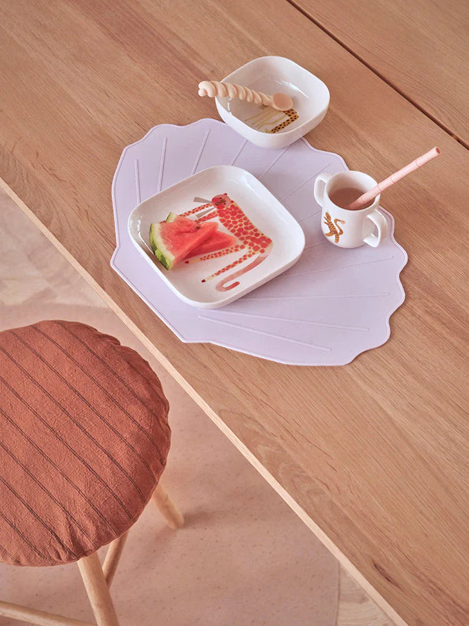 Moira Tableware Set Strawberry Cat - Offwhite