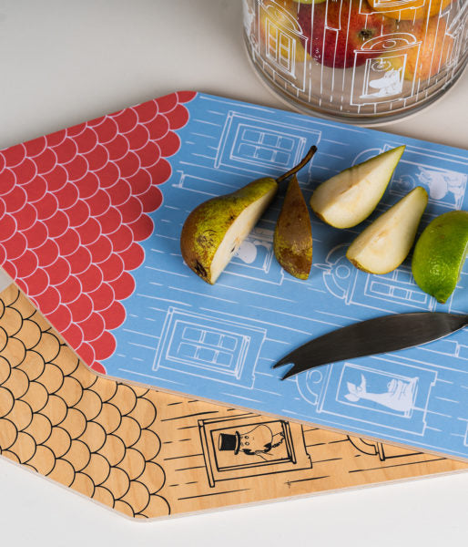 Moomin Cutting & Serving Board  Moominhouse 20x44cm