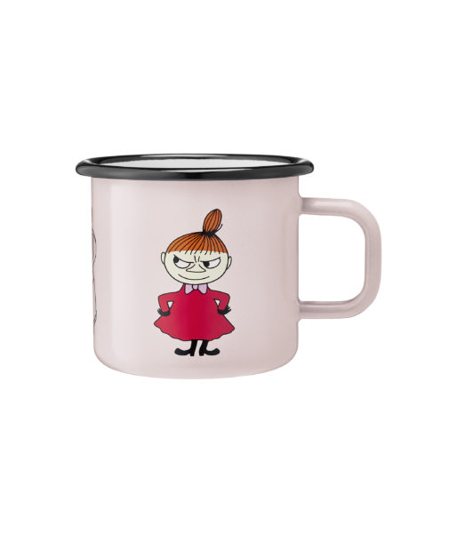 Enamel mug 3,7dl Moomin Little My, pink