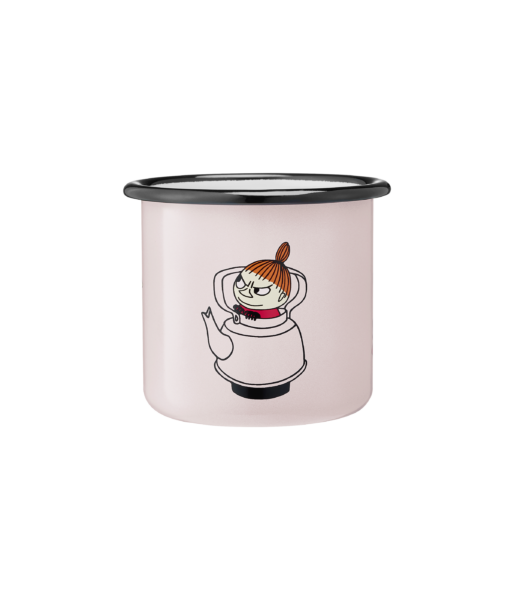 Enamel mug 3,7dl Moomin Little My, pink