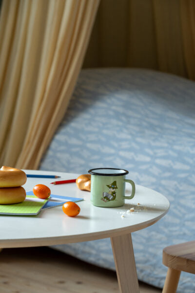 Enamel mug 2,5dl Moomin, Snufkin