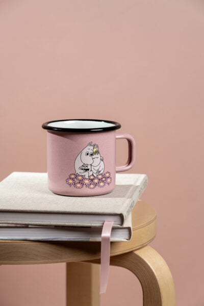 Enamel mug 3,7dl Moomin Together