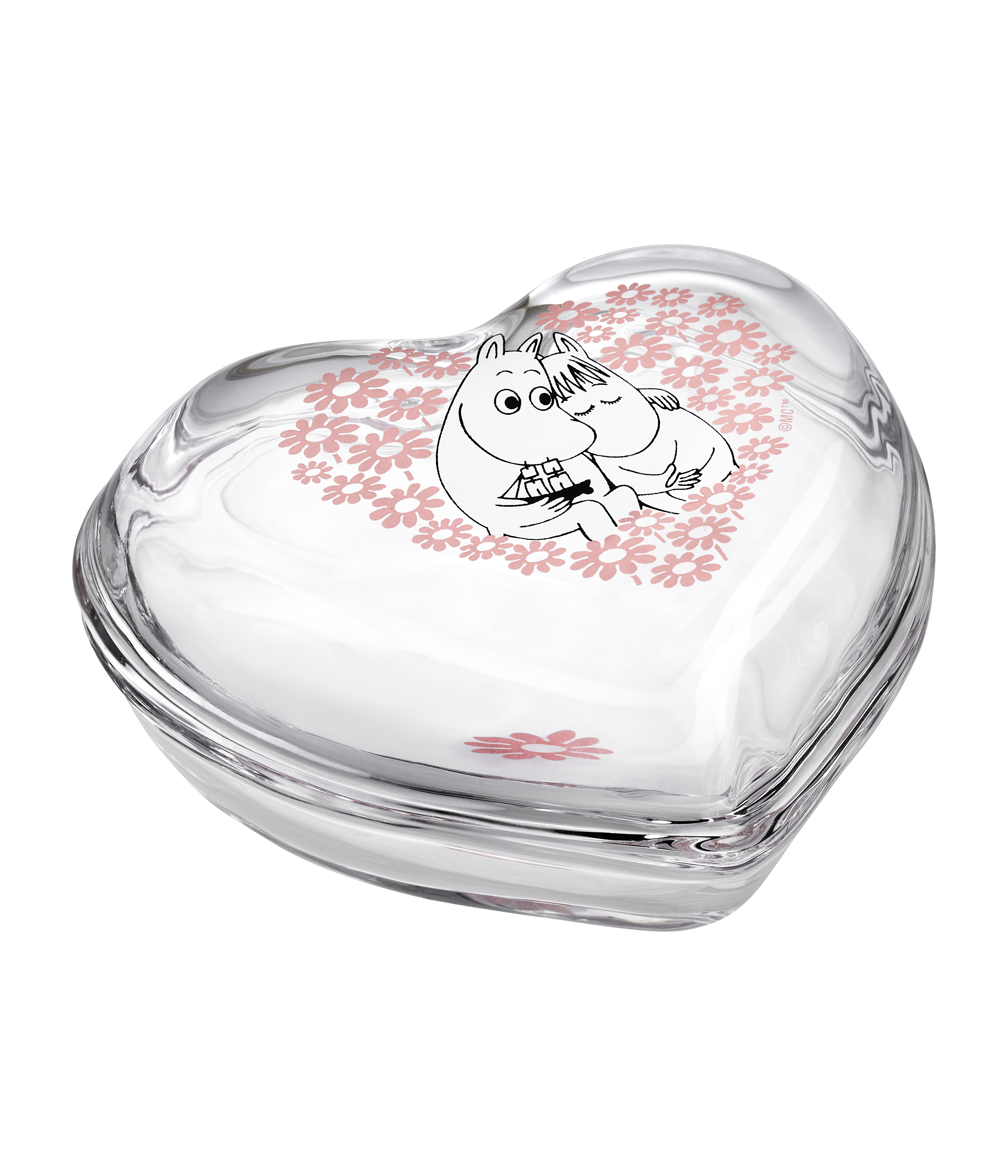 Moomin glass jar Together 11,5cm