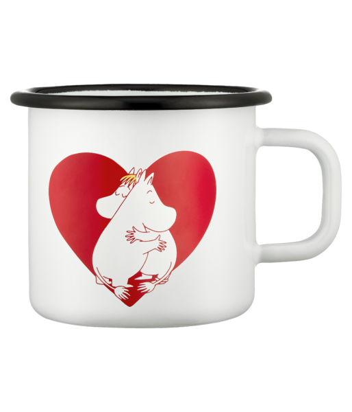 Moomin enamel mug Heart  3,7d