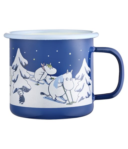 Moomin enamel mug Starry  Night 3,7dl