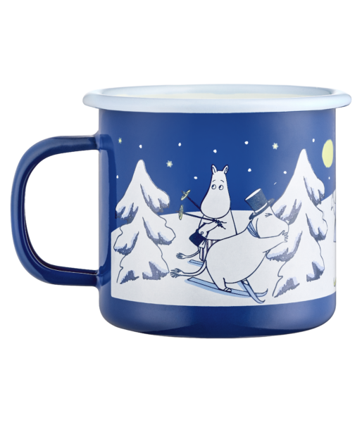 Moomin enamel mug Starry  Night 3,7dl