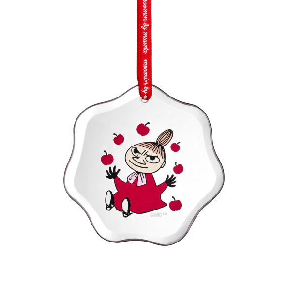 Moomin glass ornament Little  My