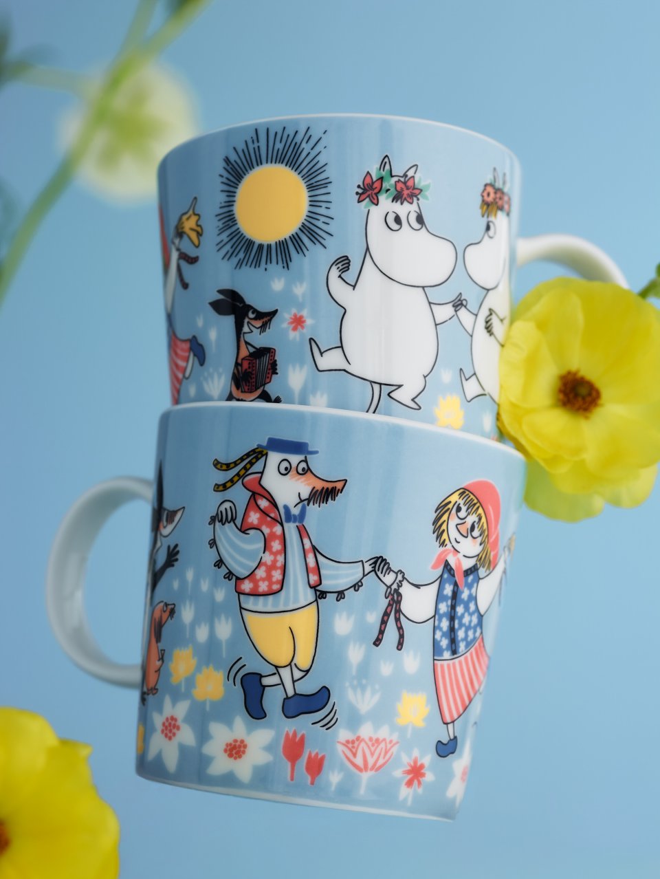 Moomin Arabia / iittala mug 300ml  / 10oz Summer Dance (2026) *NEW*