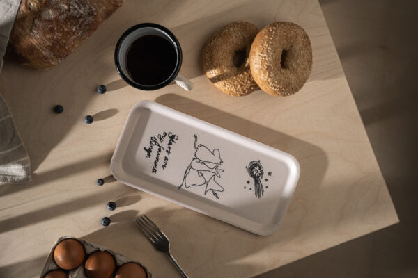 Moomin 80 tray 27x13cm