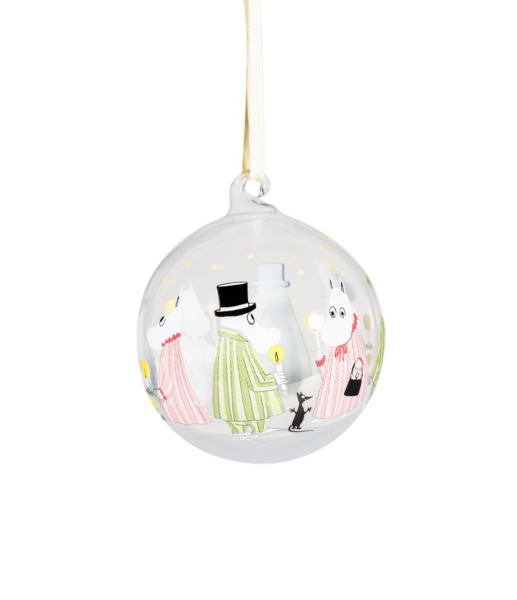 Moomin Christmas ball  Pyjamas 9cm