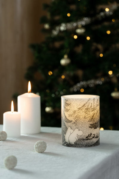 Moomin LED candle Under the Trees 12,5cm