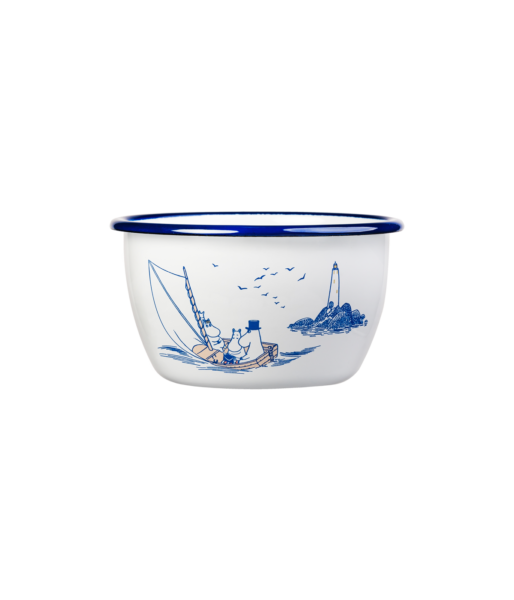ENAMEL BOWL 6DL Moomins Sailors