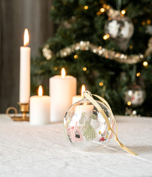 Moomin Christmas ball  Pyjamas 9cm