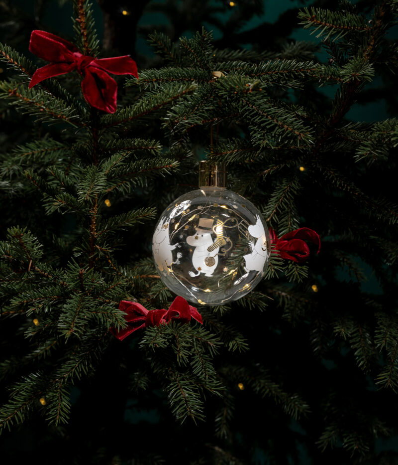 Moomin decoration ball with LED lights Sparkling Stars