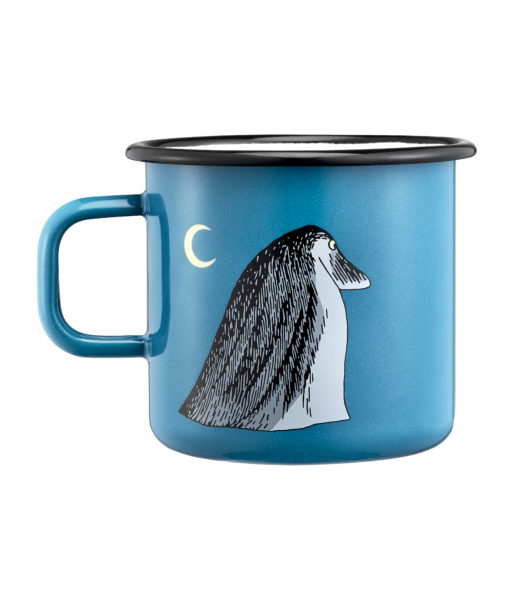 Moomin enamel mug Groke 5,5dl