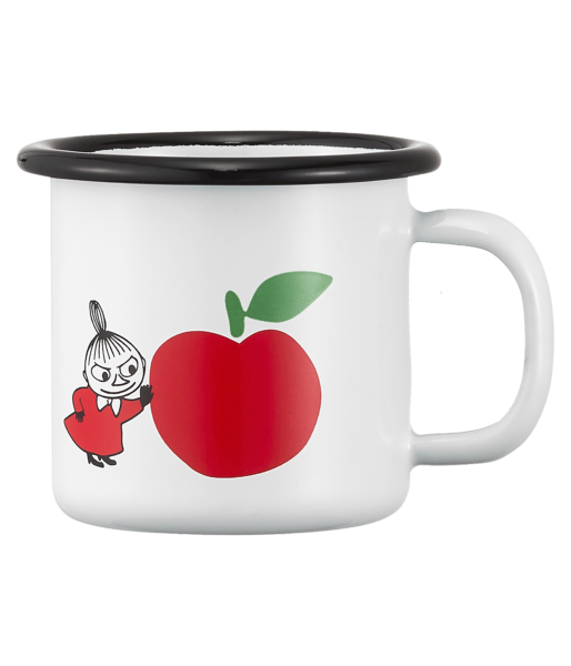 Moomin enamel mug Joyful  Apples 1,5dl