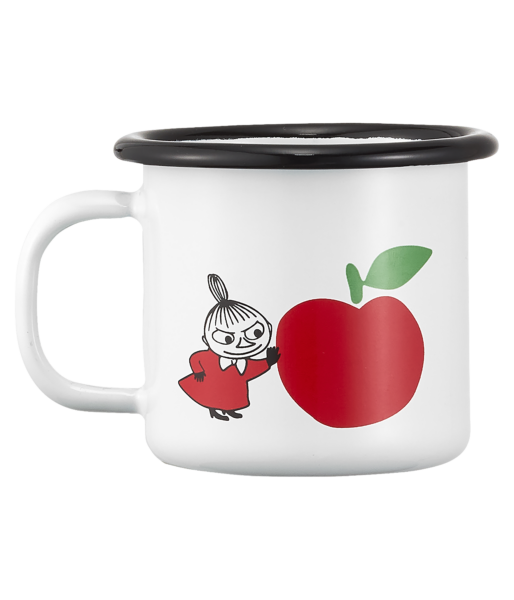Moomin enamel mug Joyful  Apples 1,5dl