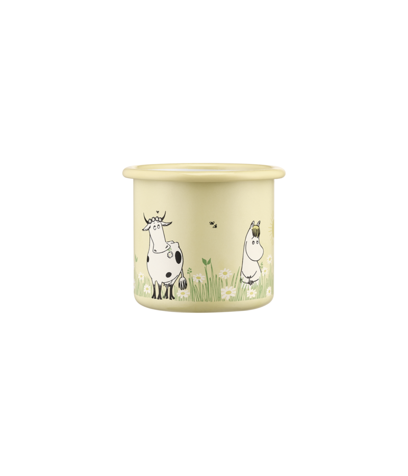 Enamel mug 2,5dl Moomin, Meadow