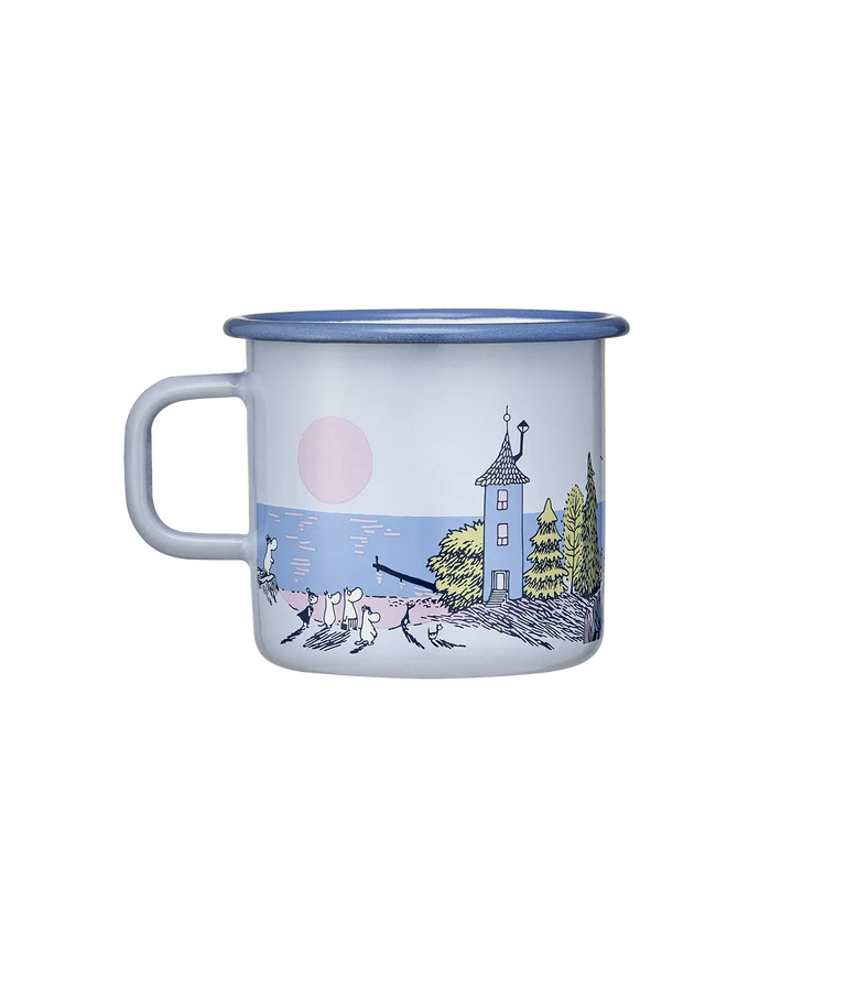 Moomin enamel mug Sunset 5,5 dl