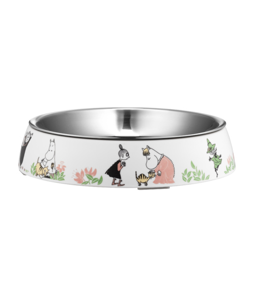 Moomin for Pets cat food bowl,  white