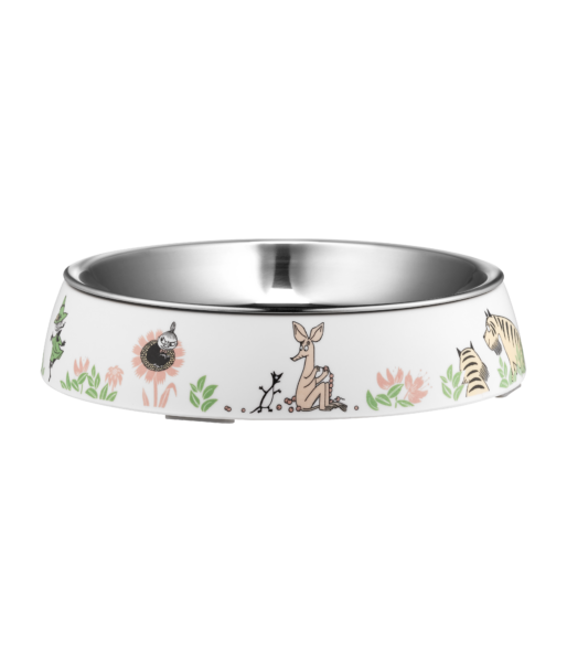 Moomin for Pets cat food bowl,  white