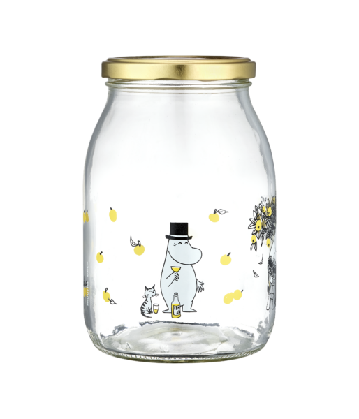 Moomin glass jar Apples 1L