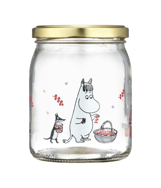 Moomin glass jar Berries 0,5L