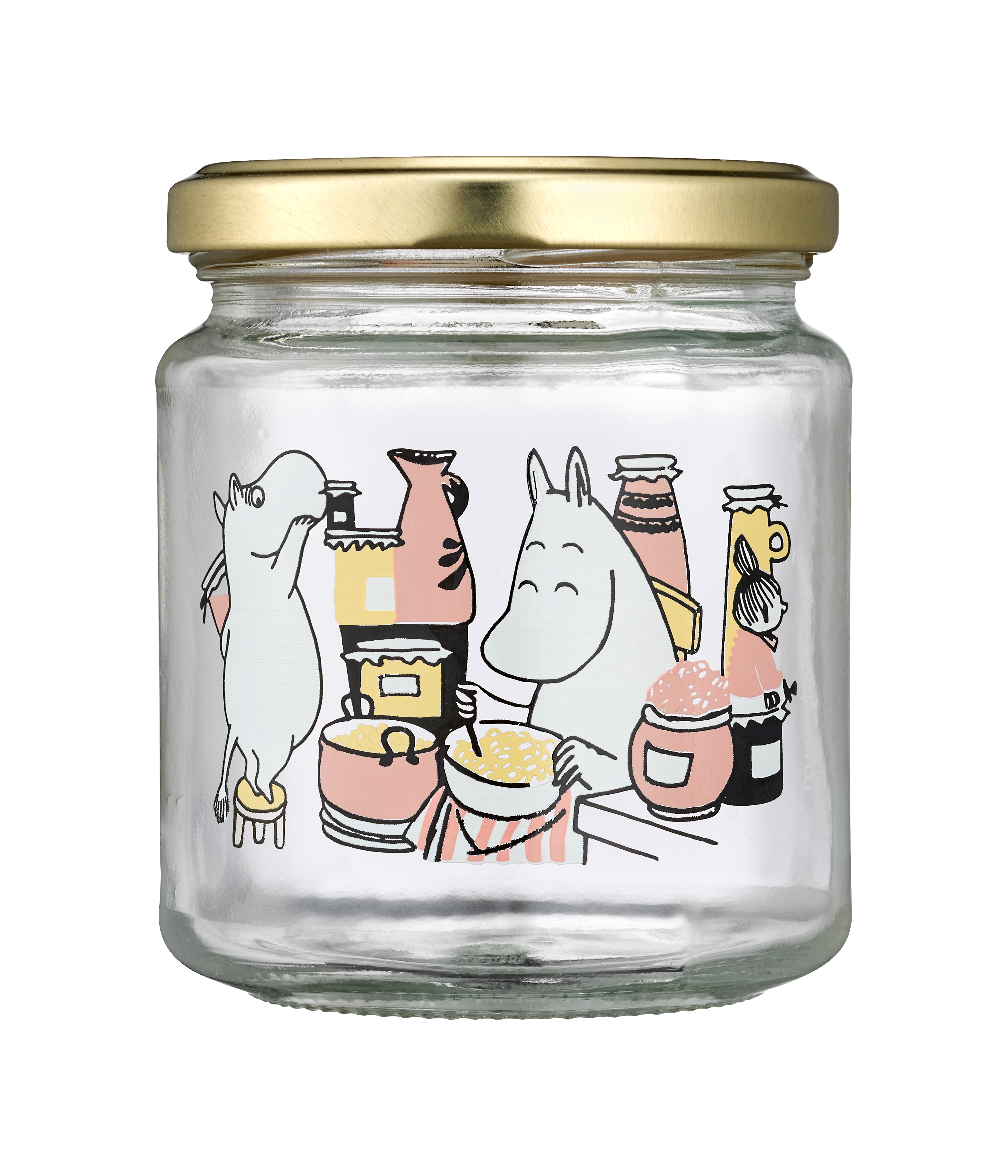Moomin glass jar Jam 0,3L