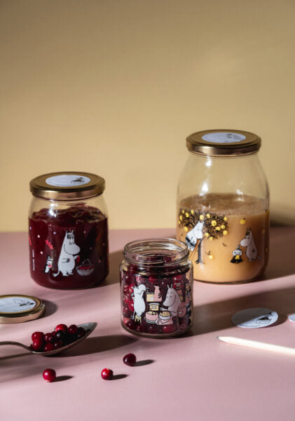 Moomin glass jar Berries 0,5L