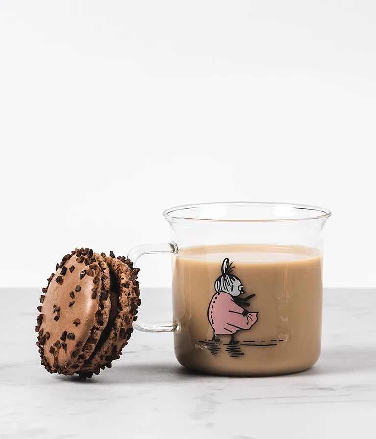 Moomin glass mug Little My 3,5 dl