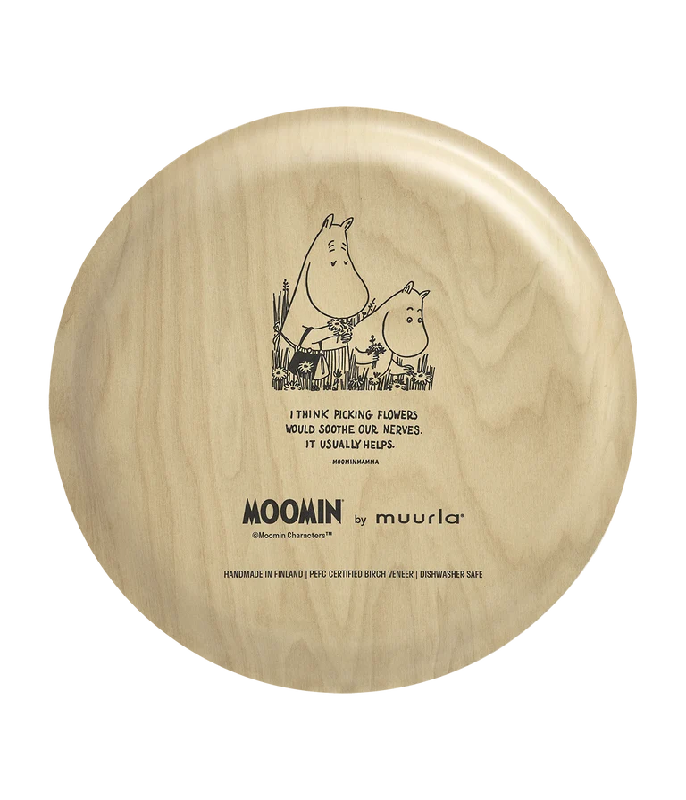 Moomin tray Flowers 25 cm Little My