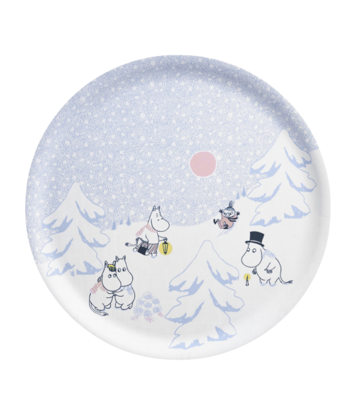 Moomin tray Let it snow 35cm