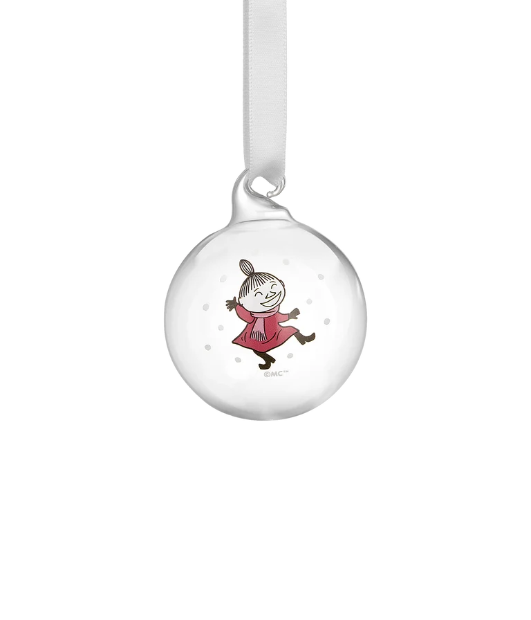 Moomin Christmas bauble Frosty Day 5 cm, Little My