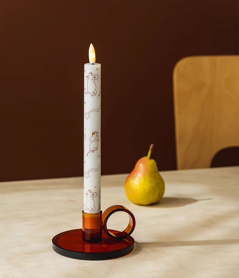 Moomin LED taper candles Comet 2pcs