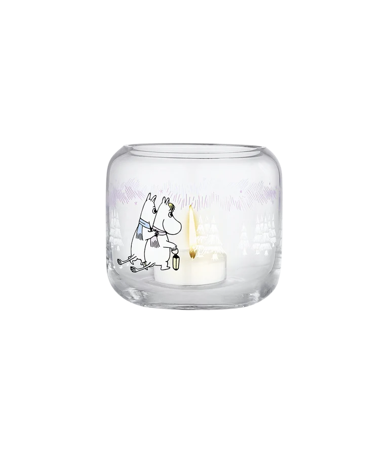 Moomin candle holder Frosty Day 8 cm