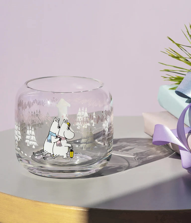 Moomin candle holder Frosty Day 8 cm