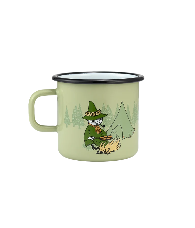 Moomin enamel mug Campers 5,5 dl