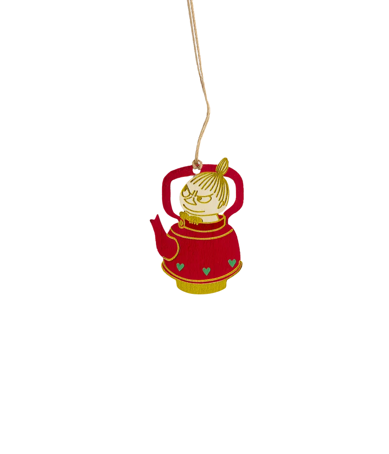 Moomin plywood Christmas decoration Little My 7 cm