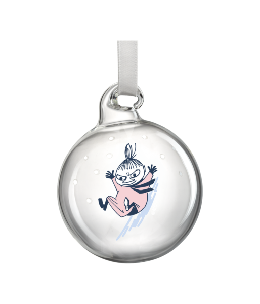 Moomin Christmas bauble Let  it Snow 4pcs
