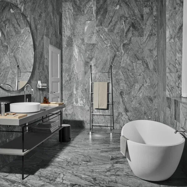 NEXIO Toilet Roll Holder - Stainless Steel Black, for 4 rolls