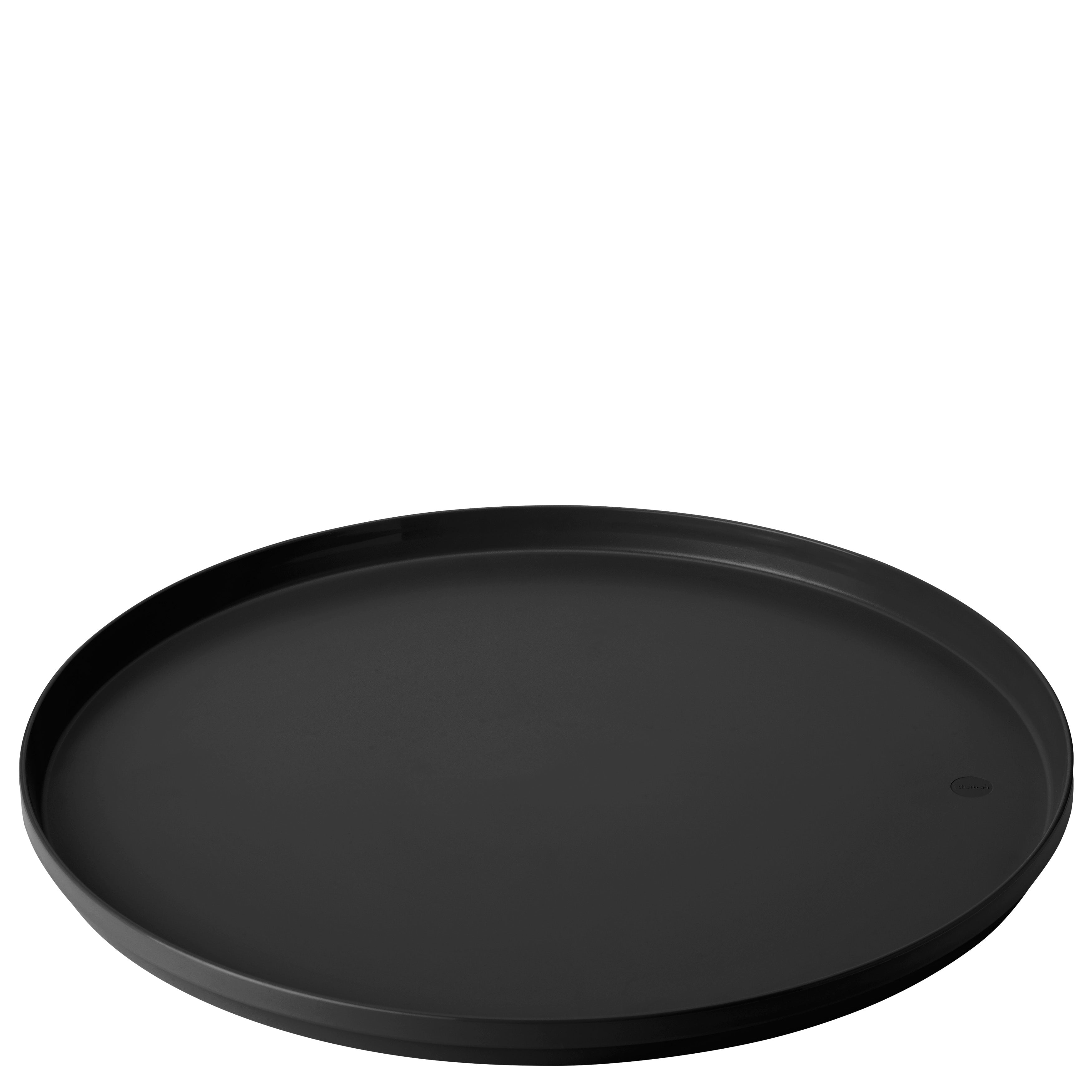 EM serving tray Ø 40 cm Black