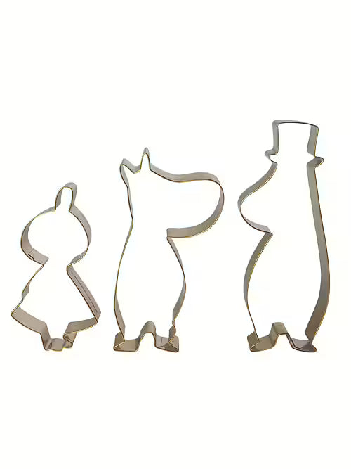 COOKIE CUTTER MOOMIN WINTER 3PCS