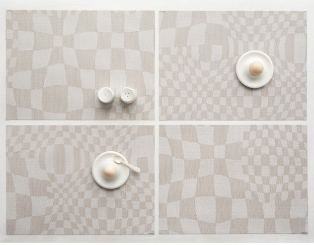 Chilewich Placemat Rectangle 14x19" Warp Sand