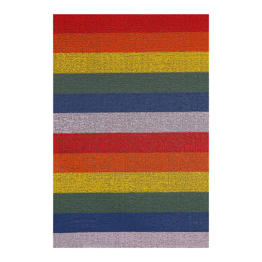 Pride Stripe Shag Mats - Multi