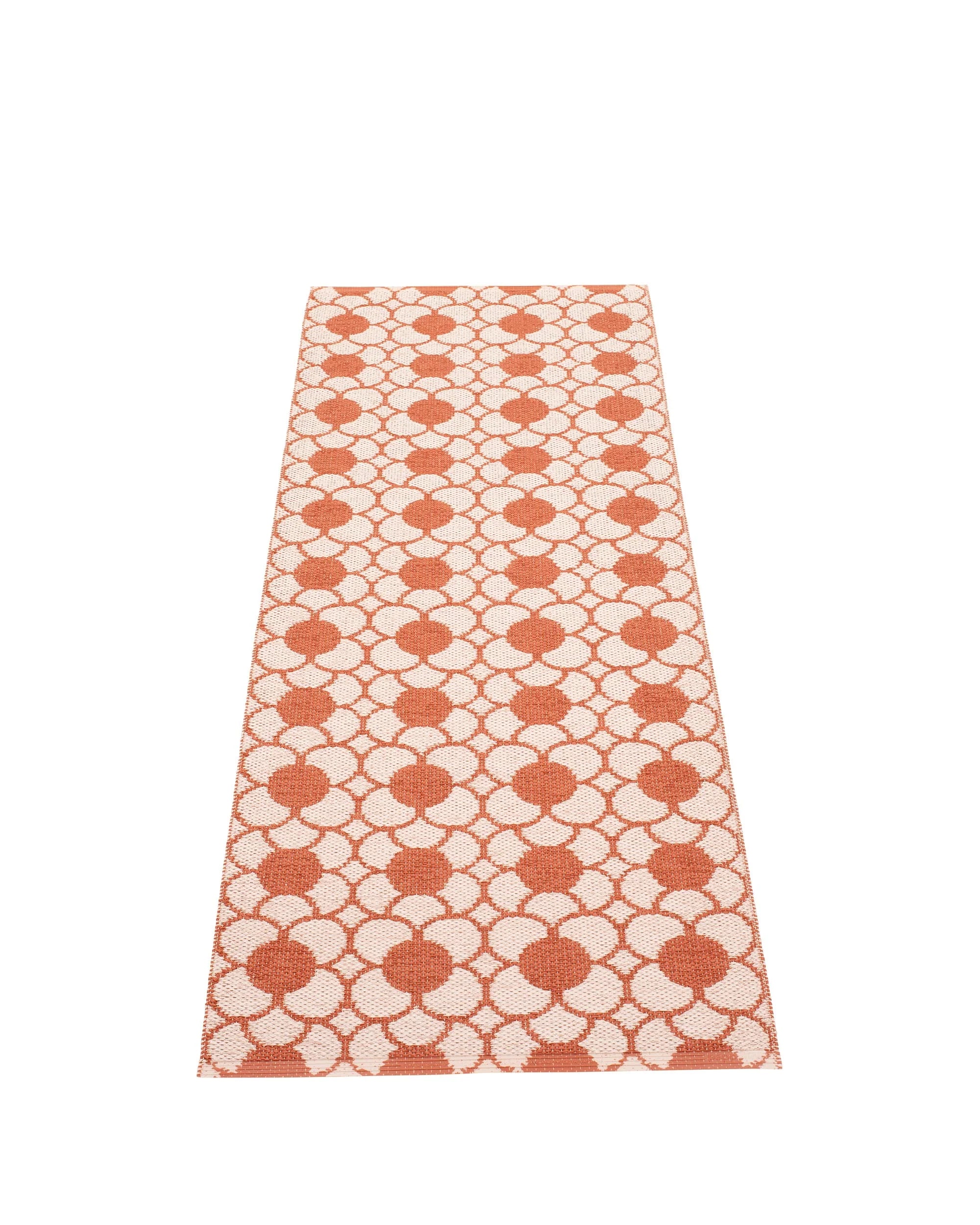 70x100cm / 2.25x3.25ft Anya RUG - Brick/ Pearl Pink