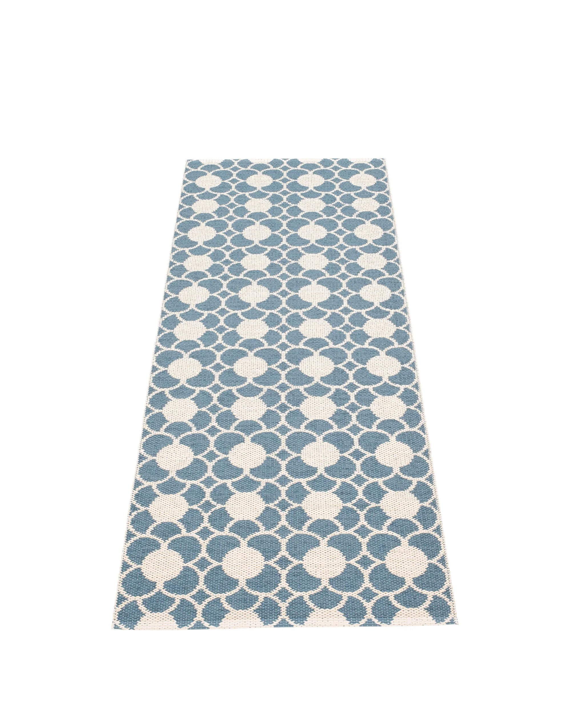 70x200cm  /  2.25x6.5ft Anya River Blue/ Vanilla